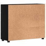 Casa si Gradina - Mobilier - Seturi de mobilier - Seturi living - Bufet cu sertar cu usa Negru 88.5 x 30.5 x 73 cm Lemn compozit - Infinity.ro