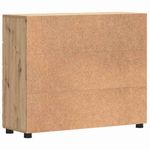 Casa si Gradina - Mobilier - Seturi de mobilier - Seturi living - Bufet cu usa stejar artizanal 88.5 x 30.5 x 73 cm Lemn compozit - Infinity.ro