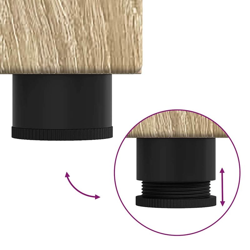 Casa si Gradina - Mobilier - Mobilier baie - Corpuri baie - Cabinet pentru chiuveta de baie Stejar sonoma 60 x 34 x 63 cm - Infinity.ro