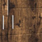 Casa si Gradina - Mobilier - Mobilier baie - Corpuri baie - Cabinet pentru chiuveta de baie Stejar afumat 60 x 34 x 63 cm - Infinity.ro