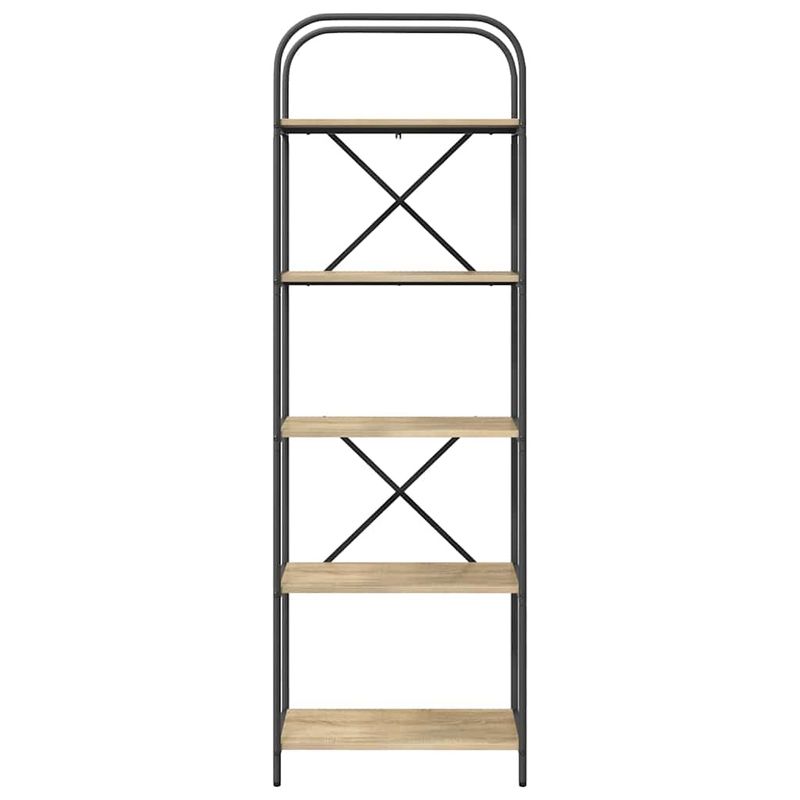 Casa si Gradina - Mobilier - Biblioteci si rafturi - Biblioteci - Raft pentru carti Stejar sonoma 60 x 30 x 183 cm Lemn compozit - Infinity.ro