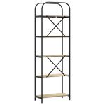 Casa si Gradina - Mobilier - Biblioteci si rafturi - Biblioteci - Raft pentru carti Stejar sonoma 60 x 30 x 183 cm Lemn compozit - Infinity.ro