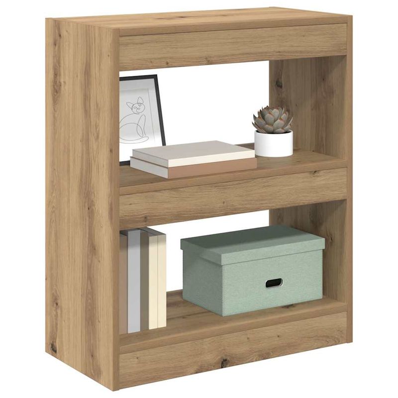 Casa si Gradina - Mobilier - Biblioteci si rafturi - Biblioteci - Dulap pentru carti stejar artizanal 60 x 30 x 72 cm - Infinity.ro