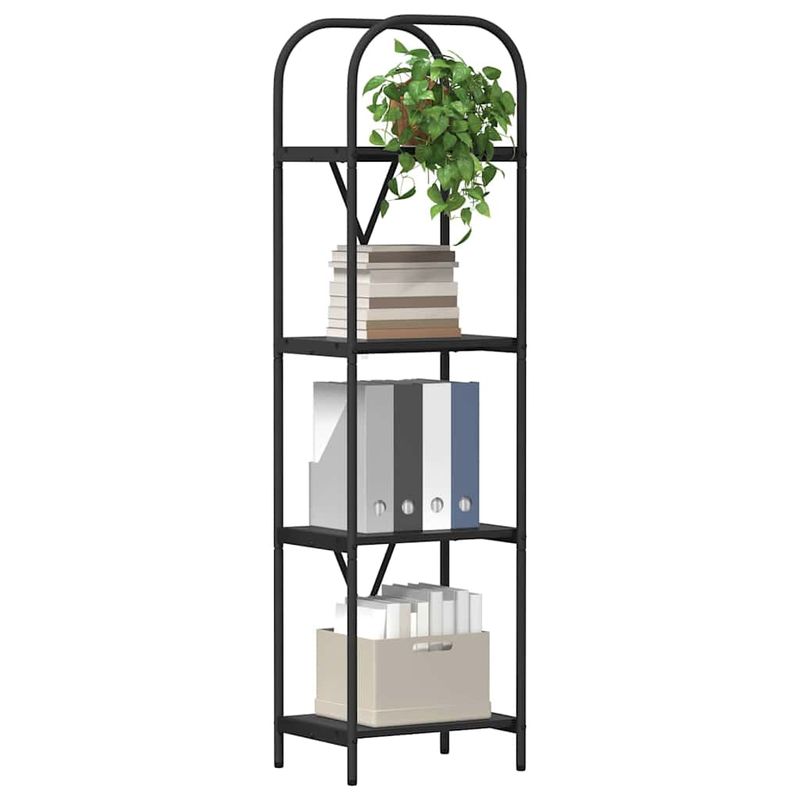 Casa si Gradina - Mobilier - Biblioteci si rafturi - Biblioteci - Raft pentru carti Stejar negru 40 x 30 x 146 cm Lemn compozit - Infinity.ro
