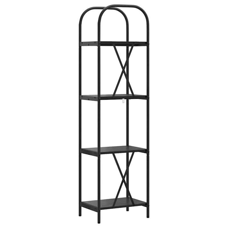 Casa si Gradina - Mobilier - Biblioteci si rafturi - Biblioteci - Raft pentru carti Stejar negru 40 x 30 x 146 cm Lemn compozit - Infinity.ro