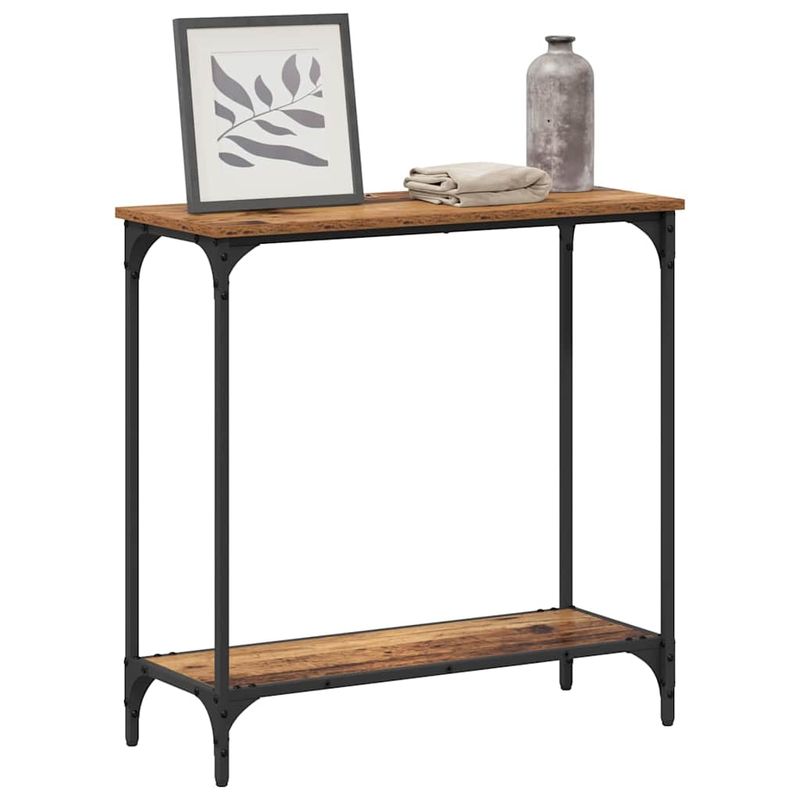 Casa si Gradina - Mobilier - Comode si corpuri - Console - Masa de consola Lemn vechi 75 x 30.5 x 75 cm Lemn compozit - Infinity.ro