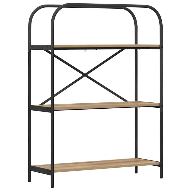 Casa si Gradina - Mobilier - Biblioteci si rafturi - Biblioteci - Raft pentru carti stejar artizanal 80 x 30 x 109 cm - Infinity.ro