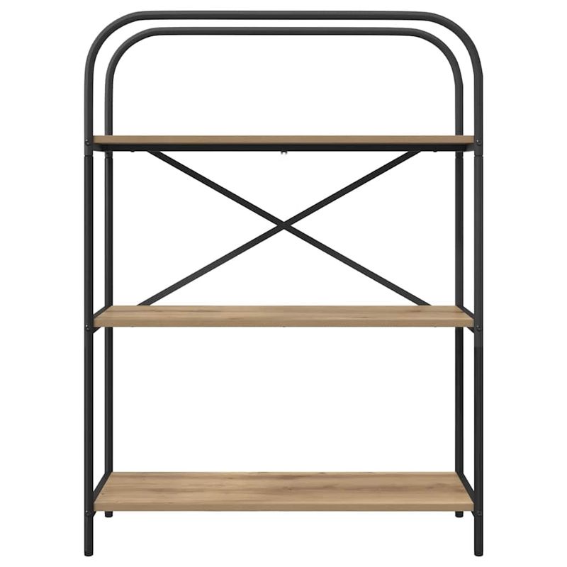 Casa si Gradina - Mobilier - Biblioteci si rafturi - Biblioteci - Raft pentru carti stejar artizanal 80 x 30 x 109 cm - Infinity.ro