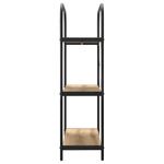 Casa si Gradina - Mobilier - Biblioteci si rafturi - Biblioteci - Raft pentru carti stejar artizanal 80 x 30 x 109 cm - Infinity.ro