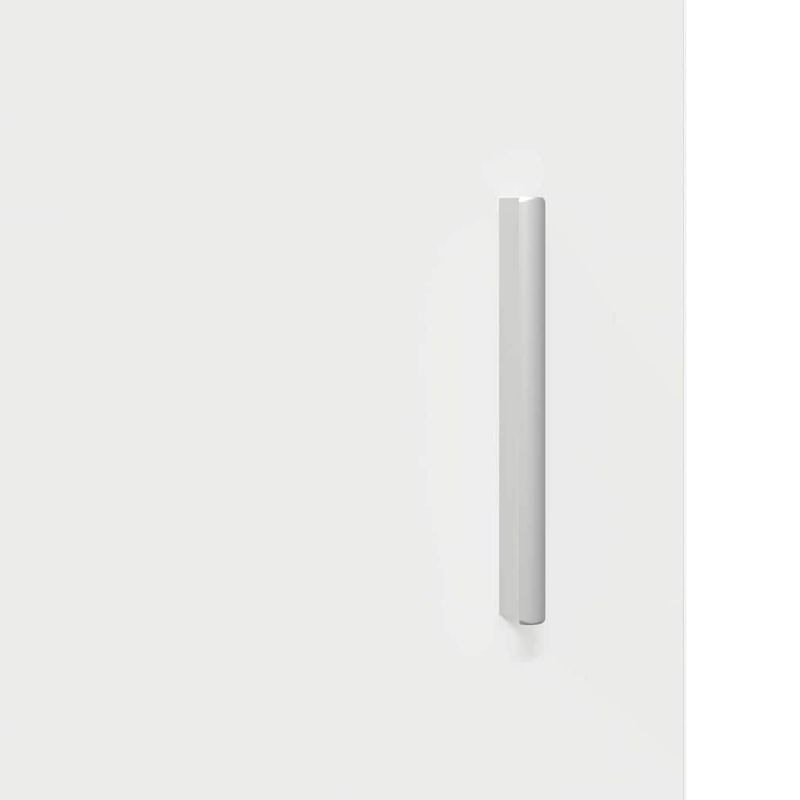 Casa si Gradina - Mobilier - Mobilier baie - Corpuri baie - Cabinet pentru chiuveta de baie cu depozitare Alb foarte lucios - Infinity.ro