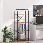 Casa si Gradina - Mobilier - Biblioteci si rafturi - Biblioteci - Raft pentru carti Lemn vechi 60 x 30 x 146 cm Lemn compozit - Infinity.ro