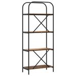 Casa si Gradina - Mobilier - Biblioteci si rafturi - Biblioteci - Raft pentru carti Lemn vechi 60 x 30 x 146 cm Lemn compozit - Infinity.ro