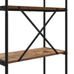 Casa si Gradina - Mobilier - Biblioteci si rafturi - Biblioteci - Raft pentru carti Lemn vechi 60 x 30 x 146 cm Lemn compozit - Infinity.ro