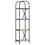 Casa si Gradina - Mobilier - Biblioteci si rafturi - Biblioteci - Raft pentru carti Stejar sonoma 40 x 30 x 146 cm Lemn compozit - Infinity.ro