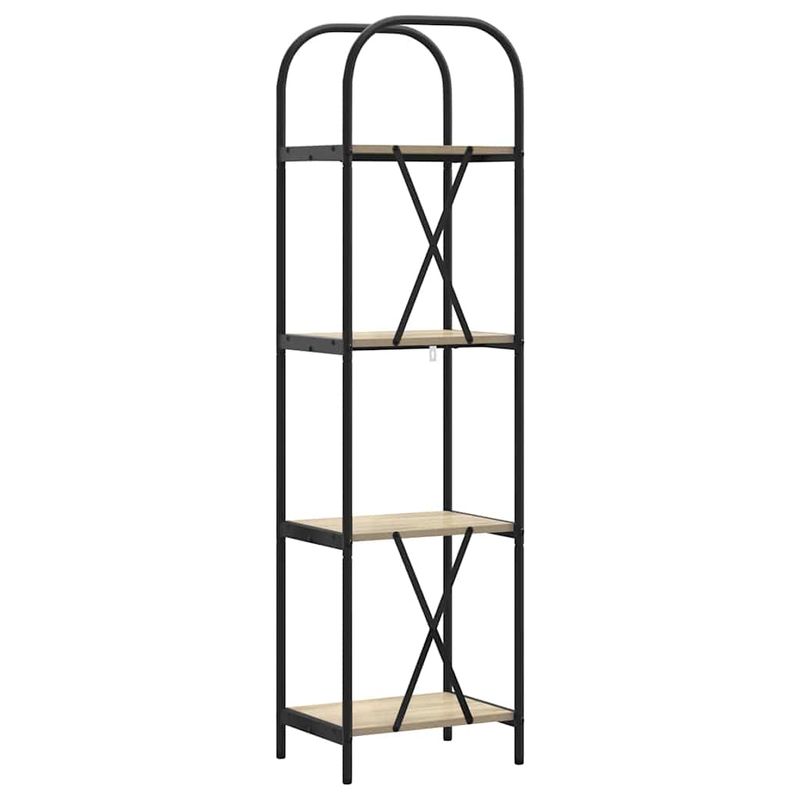 Casa si Gradina - Mobilier - Biblioteci si rafturi - Biblioteci - Raft pentru carti Stejar sonoma 40 x 30 x 146 cm Lemn compozit - Infinity.ro