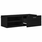 Casa si Gradina - Mobilier - Seturi de mobilier - Seturi living - Cabinet TV cu sertar Negru 100.5 x 39 x 30 cm Lemn compozit - Infinity.ro