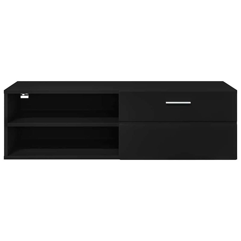 Casa si Gradina - Mobilier - Seturi de mobilier - Seturi living - Cabinet TV cu sertar Negru 100.5 x 39 x 30 cm Lemn compozit - Infinity.ro