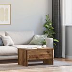 Casa si Gradina - Mobilier - Mese si birouri - Masute de cafea - Masa de cafea Lemn vechi 80 x 50.5 x 42.5 cm Lemn compozit - Infinity.ro