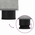 Casa si Gradina - Mobilier - Mobilier baie - Corpuri baie - Dulap de Baie cu usa Gri beton 37 x 31.5 x 82 cm Lemn compozit - Infinity.ro