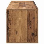 Casa si Gradina - Mobilier - Organizare si depozitare - Organizator incaltaminte - Dulap pentru pantofi Lemn vechi 100 x 35 x 38 cm Lemn compozit - Infinity.ro