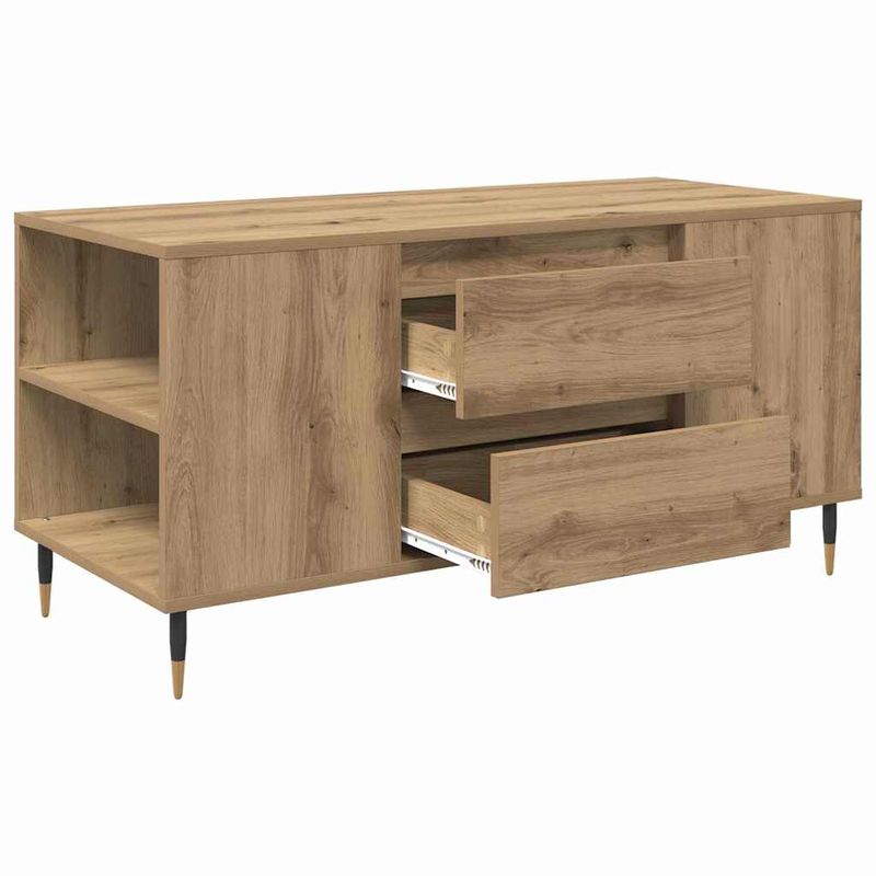 Casa si Gradina - Mobilier - Mese si birouri - Masute de cafea - Masa de cafea stejar artizanal 102 x 44.5 x 50 cm Lemn compozit - Infinity.ro