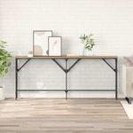 Casa si Gradina - Mobilier - Comode si corpuri - Console - Masa de consola stejar artizanal 180 x 29 x 75 cm Lemn compozit - Infinity.ro