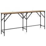 Casa si Gradina - Mobilier - Comode si corpuri - Console - Masa de consola stejar artizanal 180 x 29 x 75 cm Lemn compozit - Infinity.ro