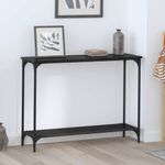 Casa si Gradina - Mobilier - Comode si corpuri - Console - Masa de consola Stejar negru 101 x 30.5 x 75 cm Lemn compozit - Infinity.ro