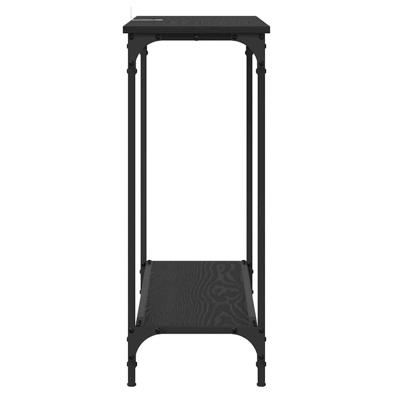 Casa si Gradina - Mobilier - Comode si corpuri - Console - Masa de consola Stejar negru 101 x 30.5 x 75 cm Lemn compozit - Infinity.ro