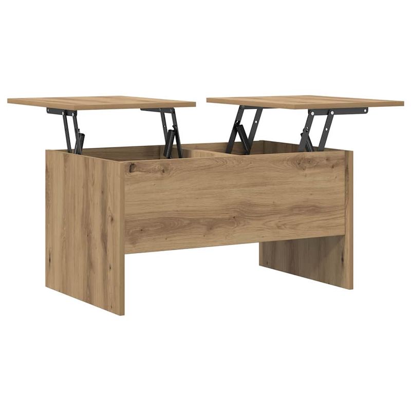 Casa si Gradina - Mobilier - Mese si birouri - Masute de cafea - Masa de cafea stejar artizanal 80 x 50.5 x 42.5 cm - Infinity.ro