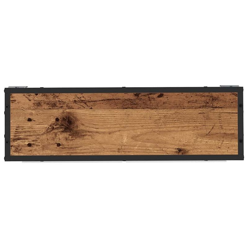 Casa si Gradina - Mobilier - Mobilier baie - Corpuri baie - Dulap cu oglinda pentru baie cu raft Lemn vechi 65 x 20 x 60 cm - Infinity.ro