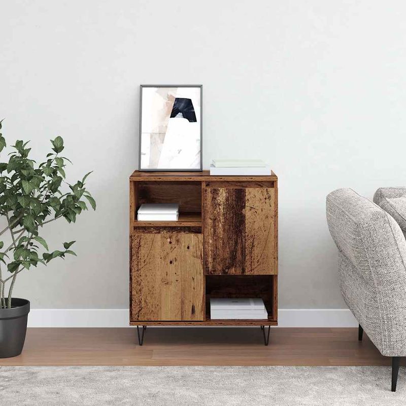 Casa si Gradina - Mobilier - Comode si corpuri - Comode - Bufet Lemn vechi 60 x 35 x 70 cm Lemn compozit - Infinity.ro