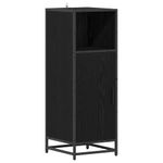Casa si Gradina - Mobilier - Mobilier baie - Comode baie - Dulap de Baie Stejar negru 35 x 37.5 x 100 cm Lemn compozit - Infinity.ro