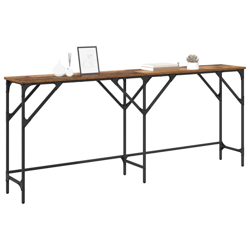 Casa si Gradina - Mobilier - Comode si corpuri - Console - Masa de consola Lemn vechi 180 x 29 x 75 cm Lemn compozit - Infinity.ro