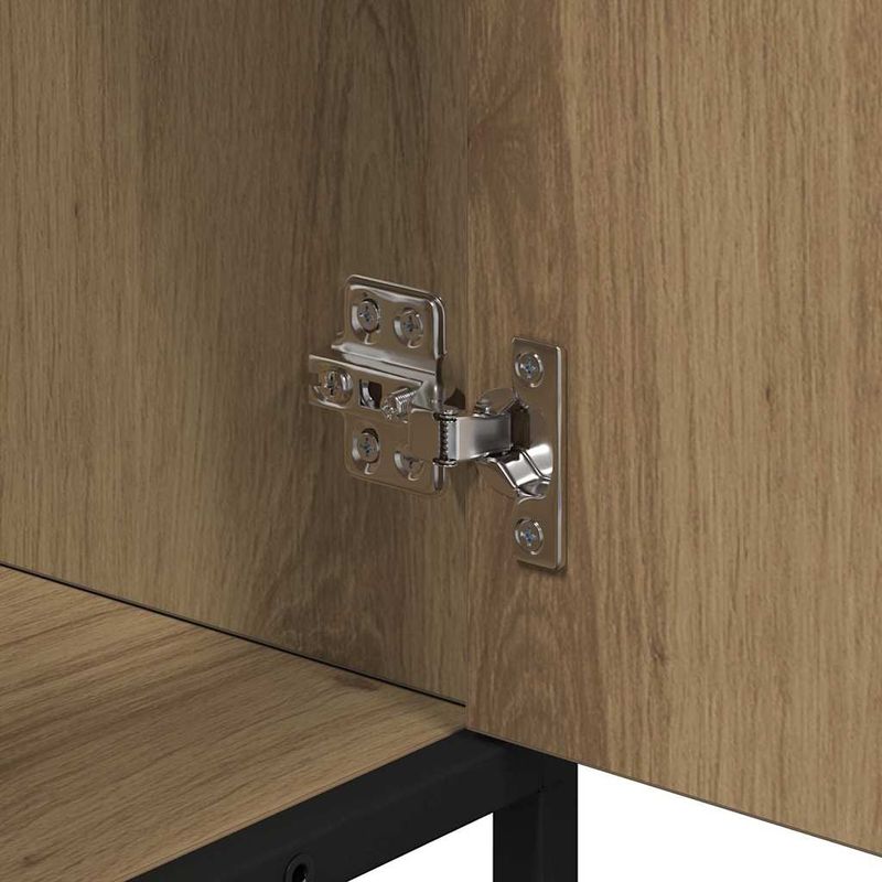 Casa si Gradina - Mobilier - Mobilier baie - Comode baie - Dulap pentru Chiuveta de Baie stejar artizanal 65 x 33 x 60 cm - Infinity.ro
