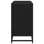 Casa si Gradina - Mobilier - Mobilier baie - Comode baie - Dulap pentru Chiuveta de Baie Stejar negru 80 x 33 x 60 cm - Infinity.ro
