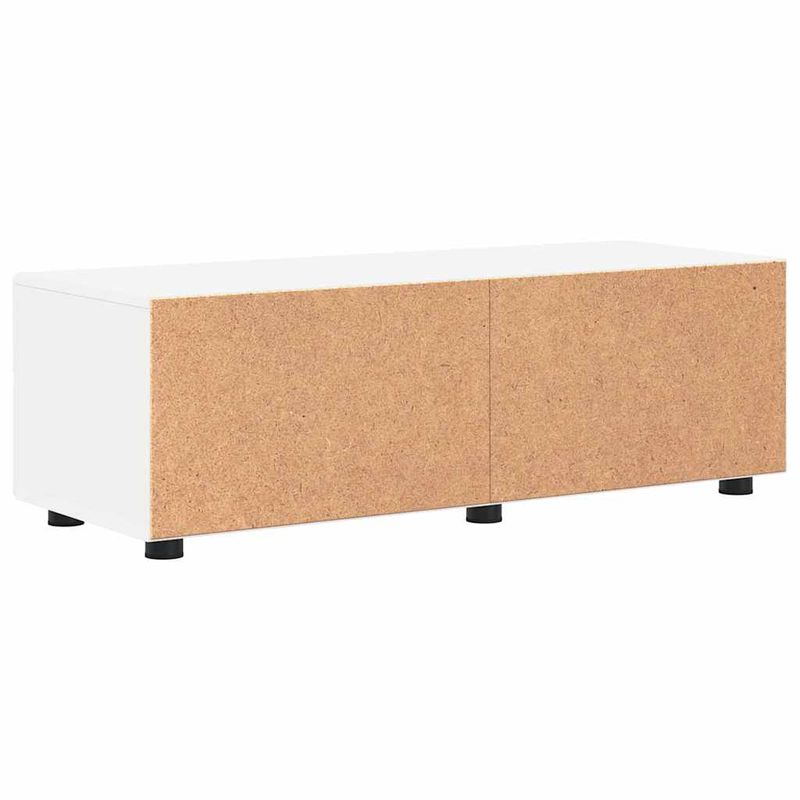 Casa si Gradina - Mobilier - Seturi de mobilier - Seturi living - Cabinet TV cu sertar Alb 100.5 x 39 x 30 cm Lemn compozit - Infinity.ro