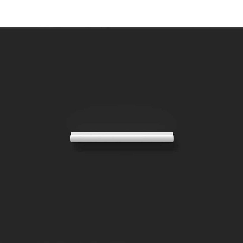 Casa si Gradina - Mobilier - Mobilier baie - Corpuri baie - Dulap de Baie cu usa Negru 37 x 31.5 x 82 cm Lemn compozit - Infinity.ro