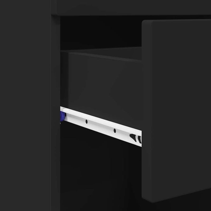 Casa si Gradina - Mobilier - Mobilier baie - Corpuri baie - Dulap de Baie cu usa Negru 37 x 31.5 x 82 cm Lemn compozit - Infinity.ro