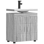 Casa si Gradina - Mobilier - Mobilier baie - Comode baie - Cabinet pentru chiuveta de baie sonoma gri 60 x 34 x 63 cm - Infinity.ro