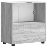 Casa si Gradina - Mobilier - Mobilier baie - Comode baie - Cabinet pentru chiuveta de baie sonoma gri 60 x 34 x 63 cm - Infinity.ro