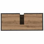 Casa si Gradina - Mobilier - Mobilier baie - Comode baie - Dulap pentru Chiuveta de Baie stejar artizanal 80 x 33 x 60 cm - Infinity.ro