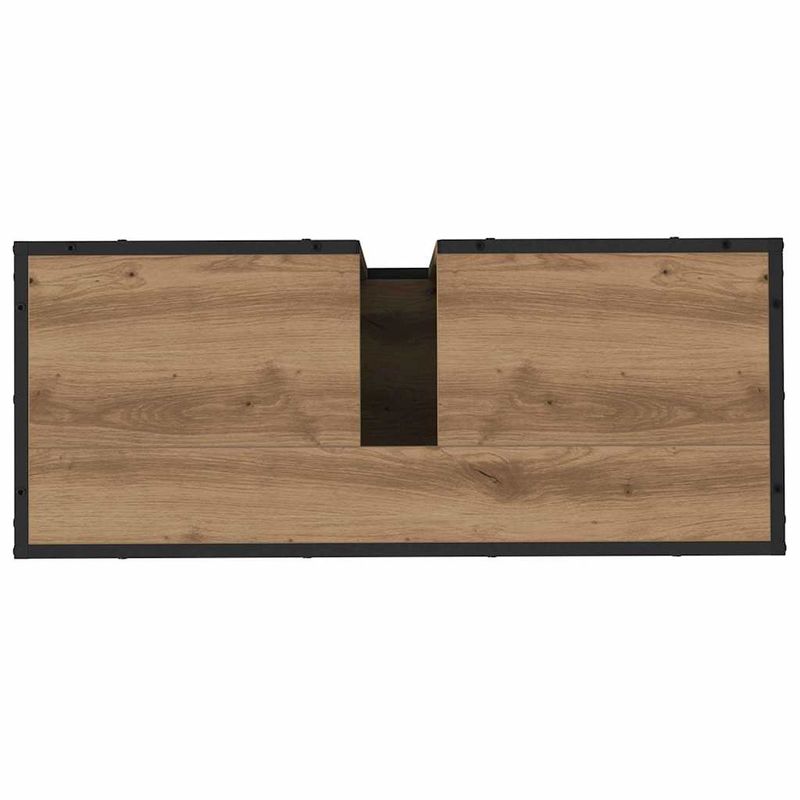Casa si Gradina - Mobilier - Mobilier baie - Comode baie - Dulap pentru Chiuveta de Baie stejar artizanal 80 x 33 x 60 cm - Infinity.ro