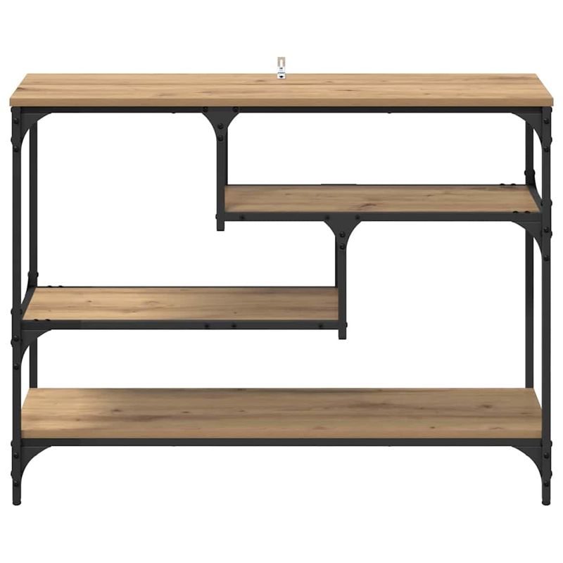 Casa si Gradina - Mobilier - Comode si corpuri - Console - Masa de consola stejar artizanal 100 x 30 x 75 cm Lemn compozit - Infinity.ro