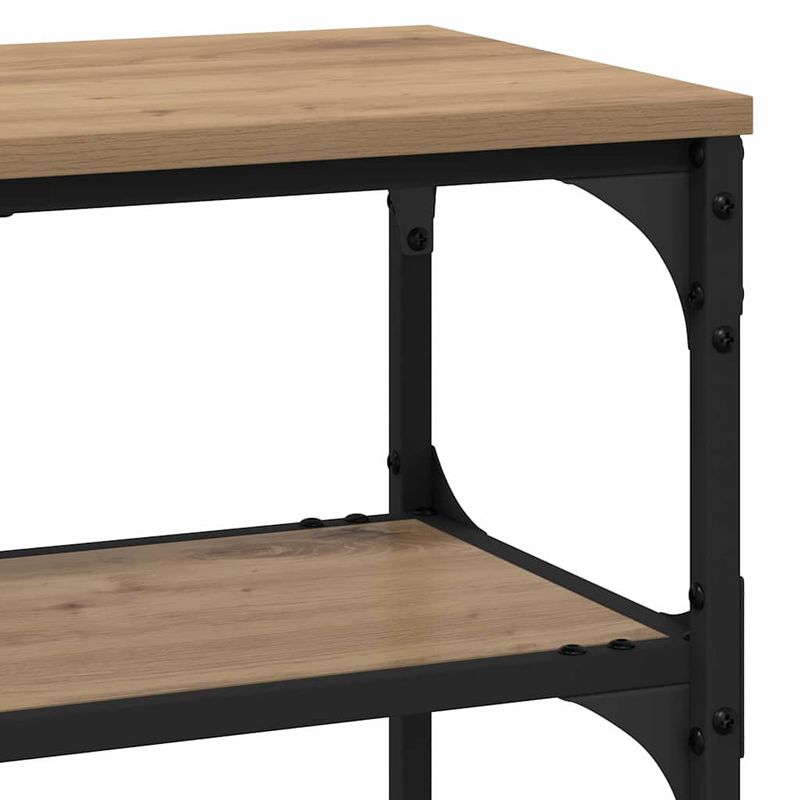 Casa si Gradina - Mobilier - Comode si corpuri - Console - Masa de consola stejar artizanal 100 x 30 x 75 cm Lemn compozit - Infinity.ro