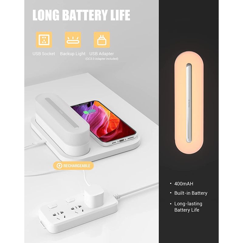 Laptop, Telefoane si Tablete - Telefoane mobile si accesorii - Accesorii Telefoane - Incarcatoare telefoane - Incarcator Wireless cu lampa led Axeloni®, statie de incarcare compatibila cu iPhone/Samsung/Huawei/Airpods, Alb - Infinity.ro