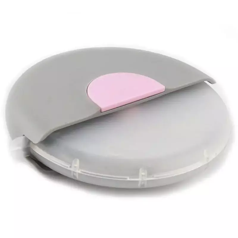 Casa si Gradina - Bucatarie si vesela - Vesela si tacamuri - Cutite si seturi de cutite - Cutit solid, rotund, pentru pizza, cu diametrul de 8,5 cm, Gonga® Gri - Infinity.ro