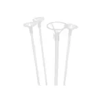 Casa si Gradina - Decoratiuni - Decoratiuni petrecere - Baloane - Suport din plastic pentru baloane, 70 cm, Gonga® Transparent - Infinity.ro