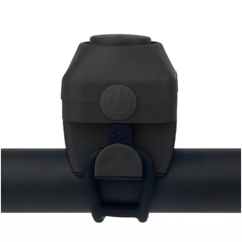 Sport si Outdoor - Ciclism - Piese pentru biciclete - Accesorii piese biciclete - Sonerie electrica de mare putere pentru bicicleta, cu baterii, Gonga® Negru - Infinity.ro