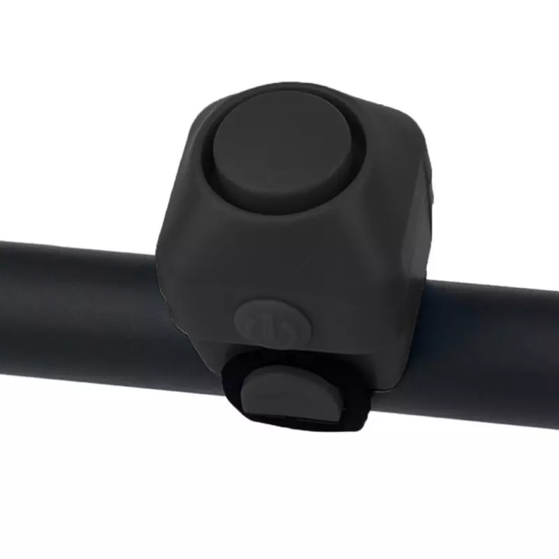 Sport si Outdoor - Ciclism - Piese pentru biciclete - Accesorii piese biciclete - Sonerie electrica de mare putere pentru bicicleta, cu baterii, Gonga® Negru - Infinity.ro